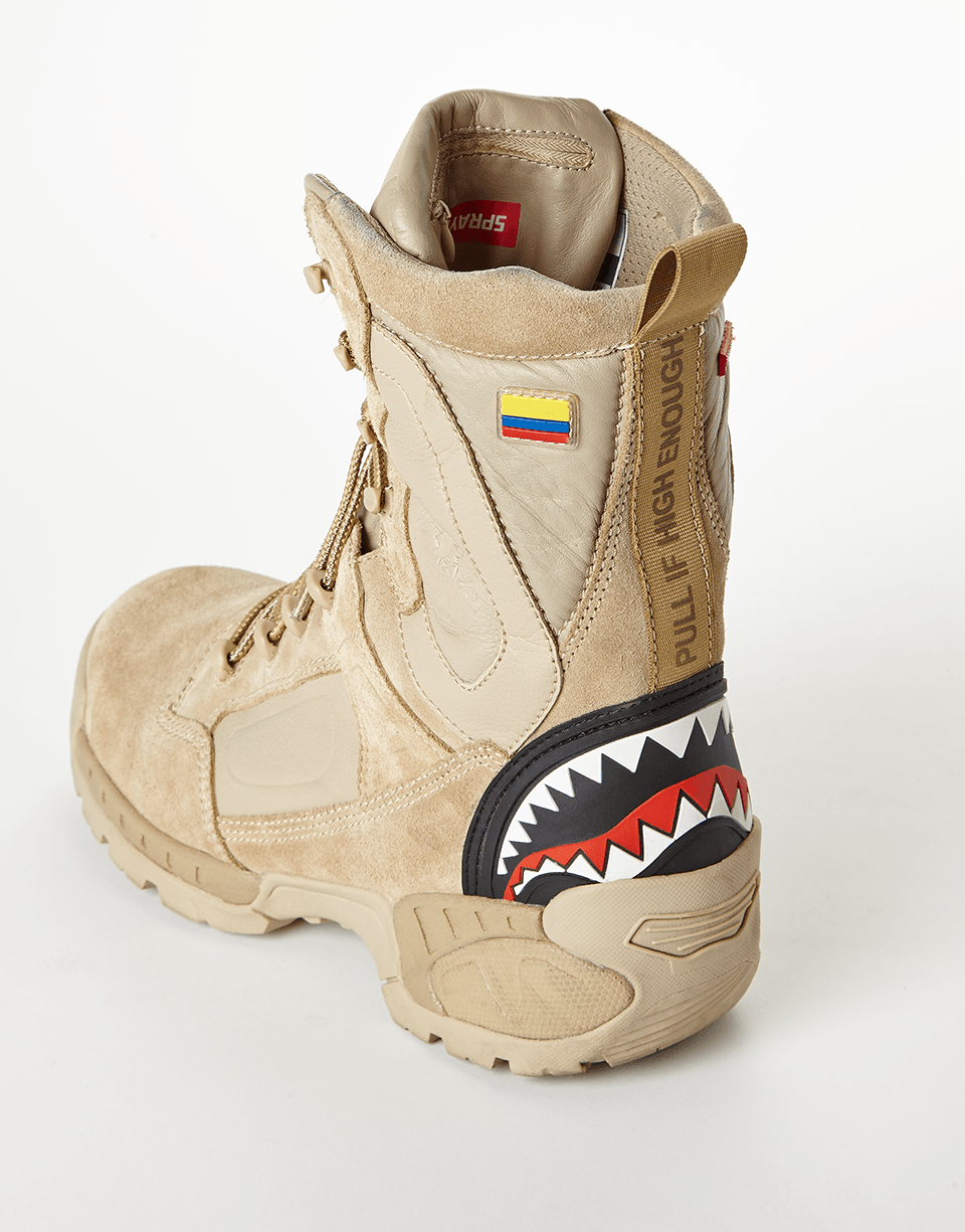 SPRAYGROUND® FOOTWEAR FUERZA COBRA COMBAT BOOTS