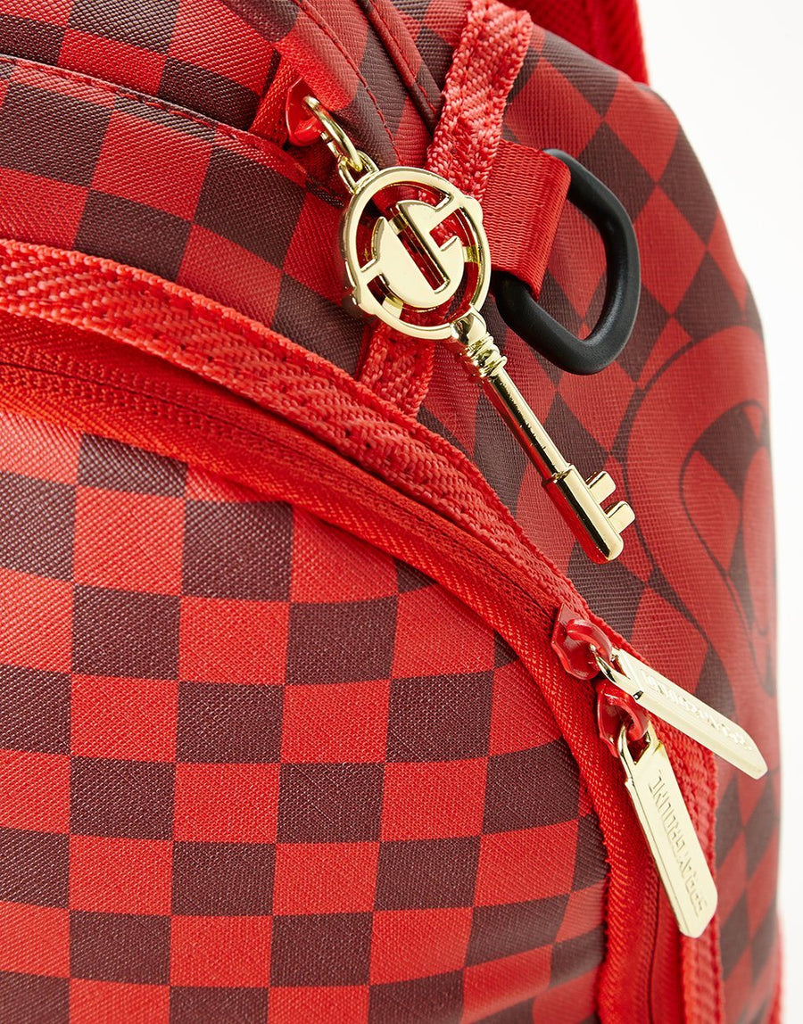 SPRAYGROUND® BACKPACK SHARKS IN PARIS (RED CHECKERED EDITION)