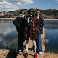 SPRAYGROUND® APPAREL SG GRAFFITI PUFFER JACKET BLACK