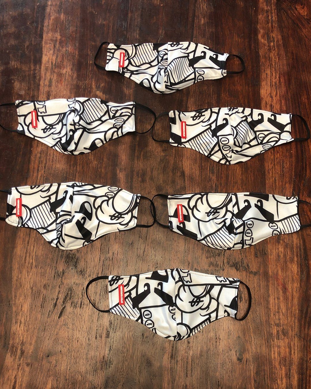 SPRAYGROUND® FASHION MASK MONEY BOYS MASK (FORM-FITTING)