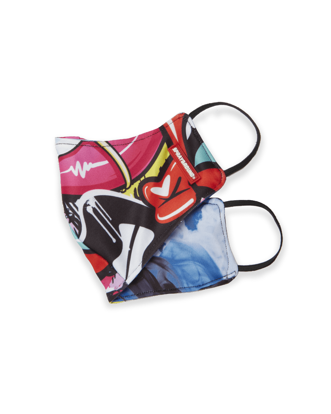 SPRAYGROUND® FASHION MASK MYSTERY REVERSIBLE MASK (FORM-FITTING)
