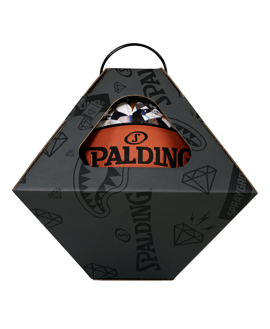 SPRAYGROUND® BASKETBALL SPALDING X SPRAYGROUND DIAMOND BASKETBALL