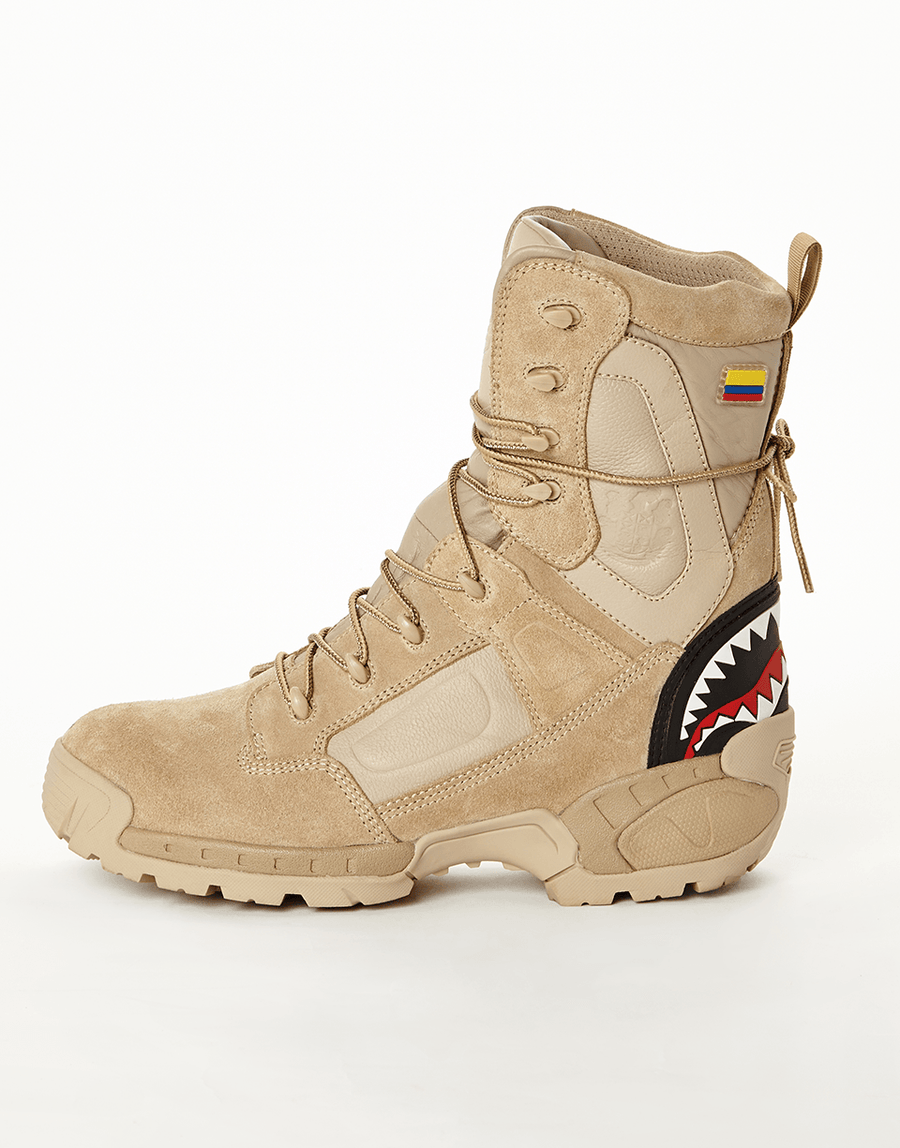 SPRAYGROUND® FOOTWEAR FUERZA COBRA COMBAT BOOTS