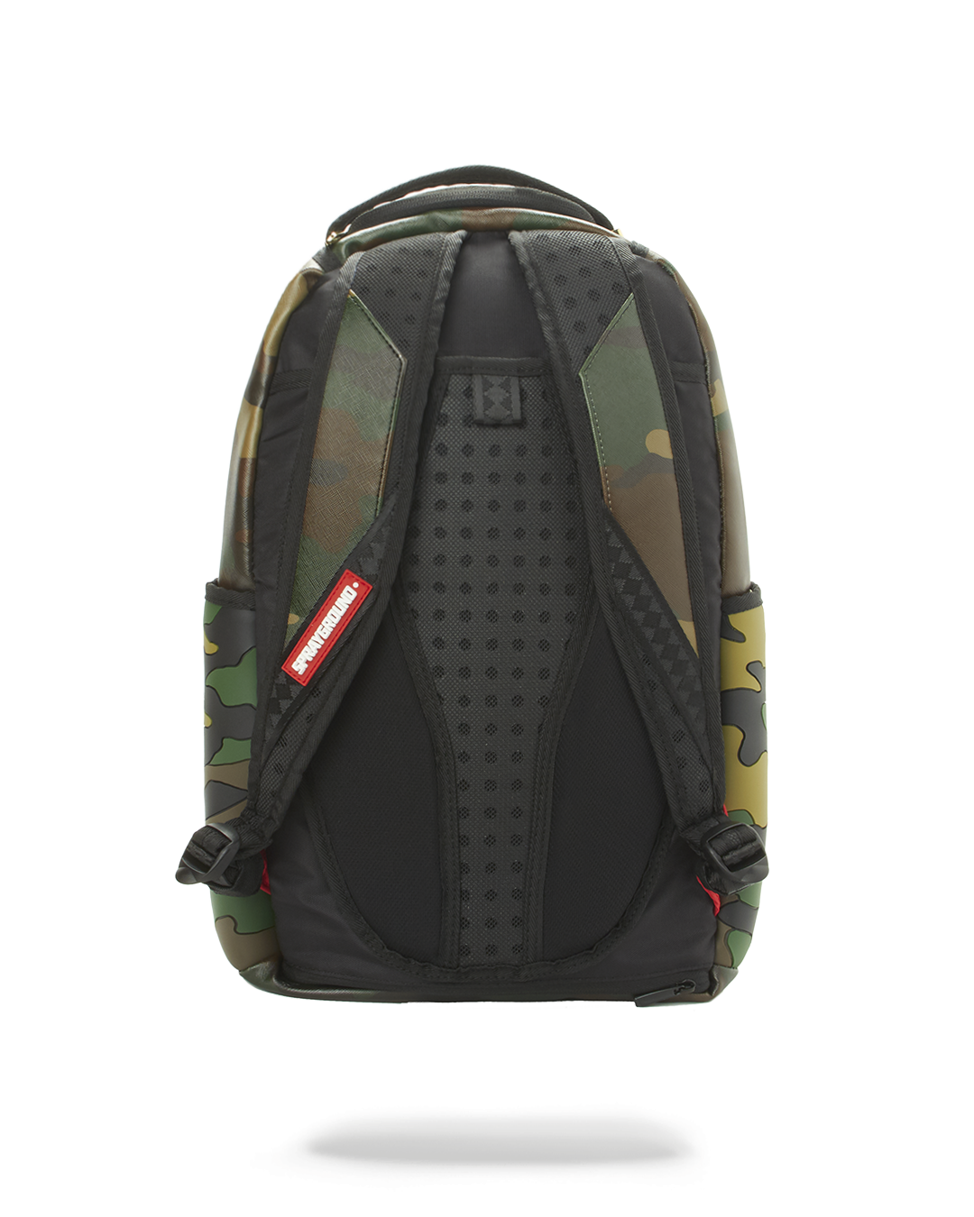 Sprayground checkered camo clearance shark backpack