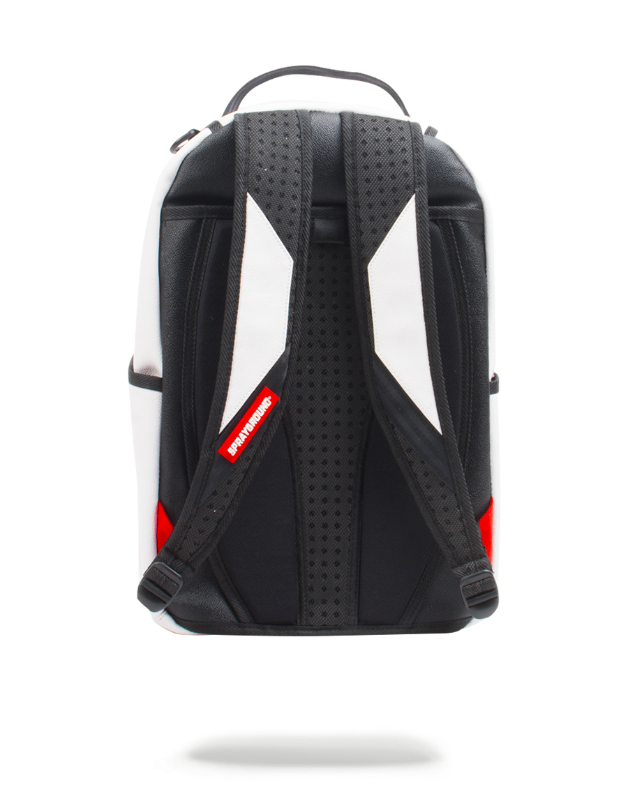 SPRAYGROUND® BACKPACK THE SPRAYGROUND DIY WHITE BACKPACK (VEGAN LEATHER & INNER MONEY LINING) & MARKERS INCLUDED