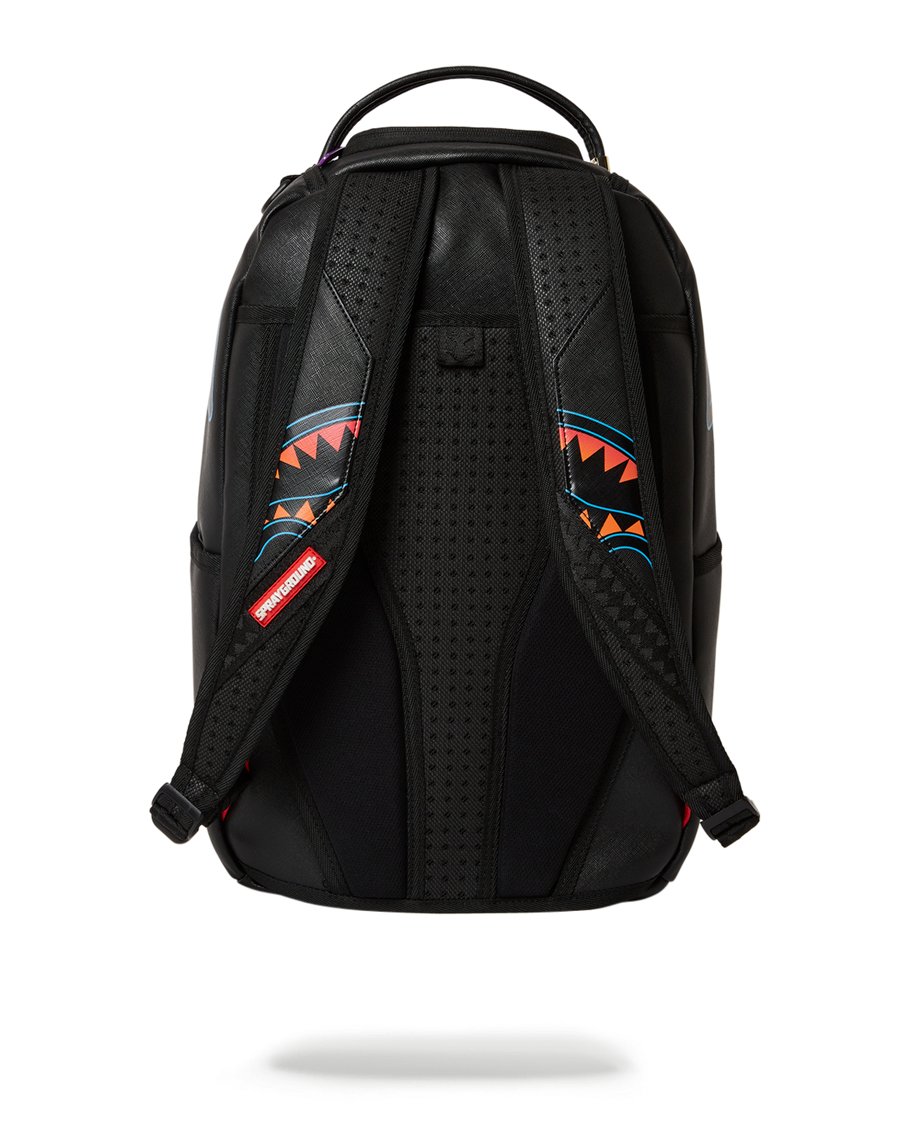 SPRAYGROUND® BACKPACK MIAMI BEACH POLO COLLAB BACKPACK (DLXV-BLACK)