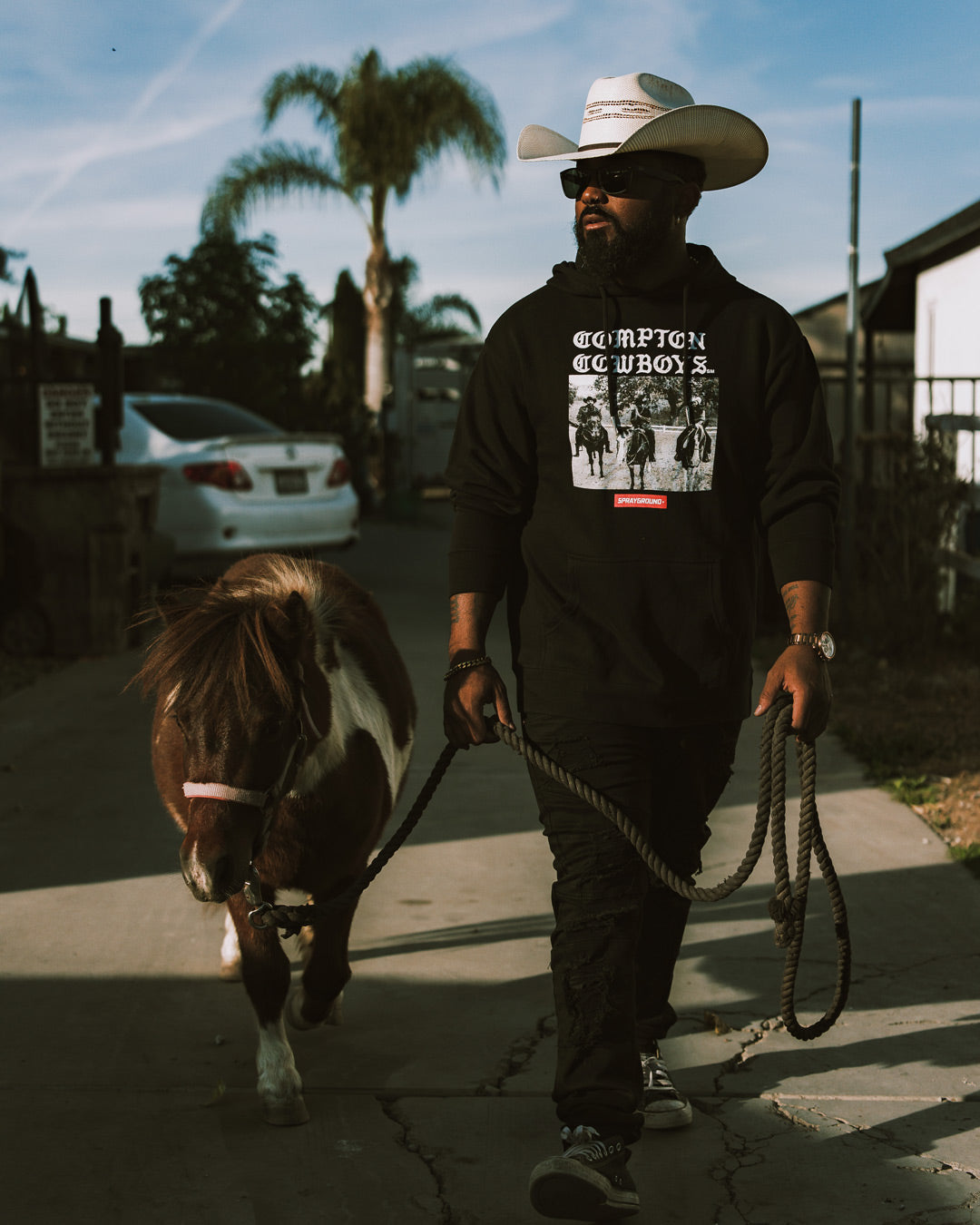 SPRAYGROUND® APPAREL COMPTON COWBOYS HOODY