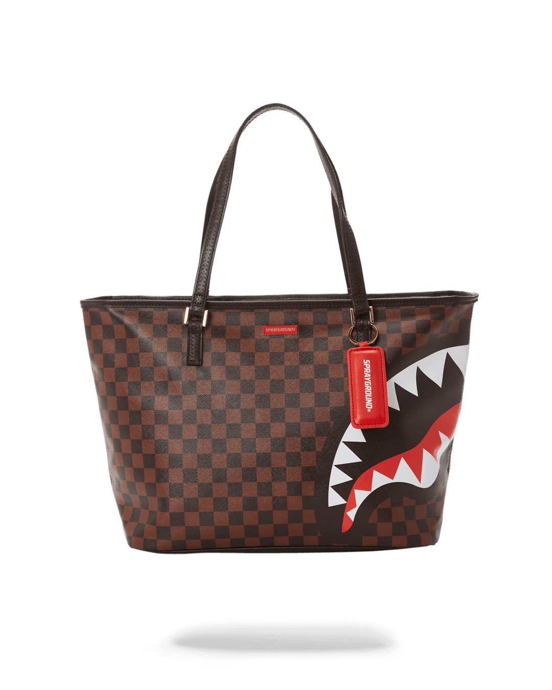 SPRAYGROUND® TOTE CHECKS IN CAMOFLAUGE TOTE