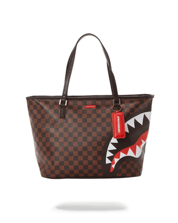 SPRAYGROUND® TOTE CHECKS IN CAMOFLAUGE TOTE