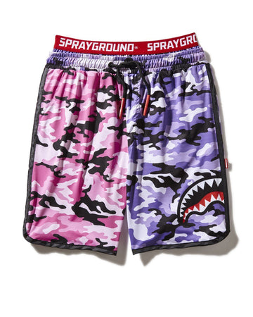 SPRAYGROUND® SWIM SPLIT CAMO CORTO SWIM TRUNKS