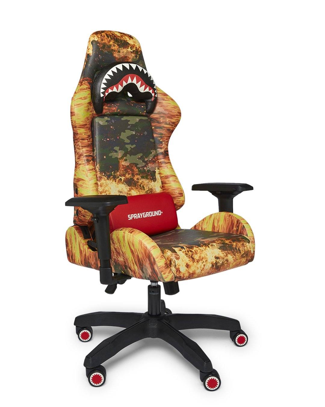 SPRAYGROUND® GAMING CHAIR FIRE CAMO GAMING CHAIR - SUPER RARE