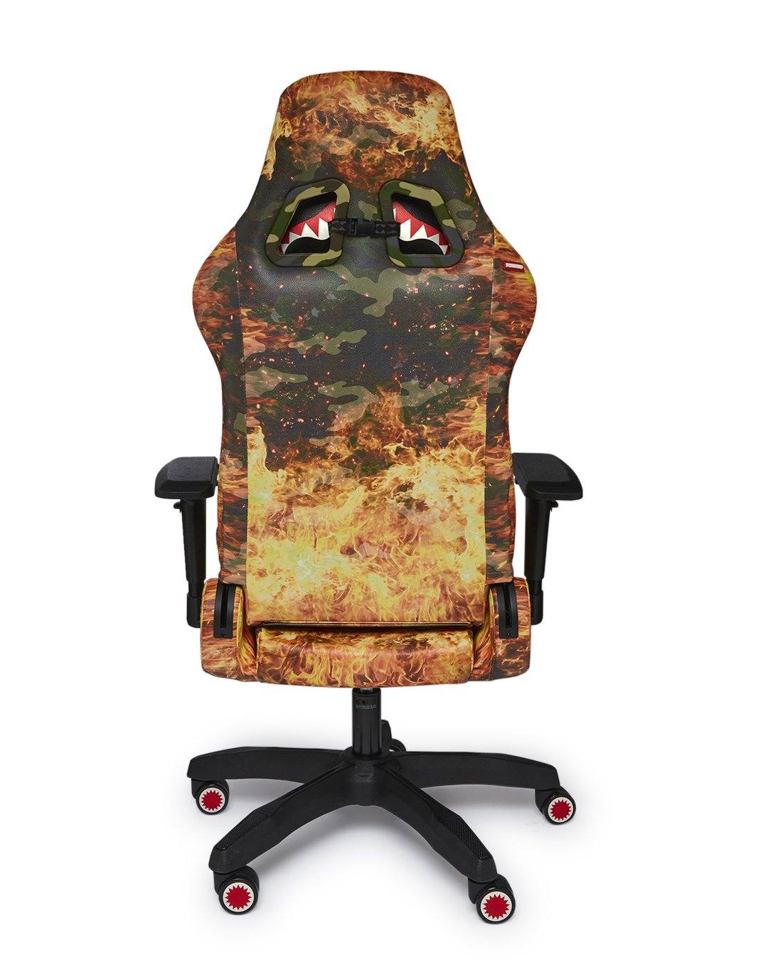 SPRAYGROUND® GAMING CHAIR FIRE CAMO GAMING CHAIR - SUPER RARE