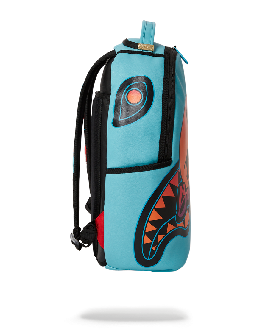 SPRAYGROUND® BACKPACK MIAMI BEACH POLO COLLAB BACKPACK (DLXV-SKY)