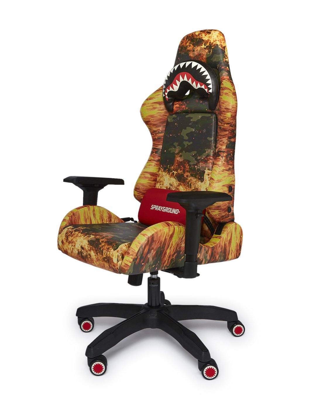 SPRAYGROUND® GAMING CHAIR FIRE CAMO GAMING CHAIR - SUPER RARE