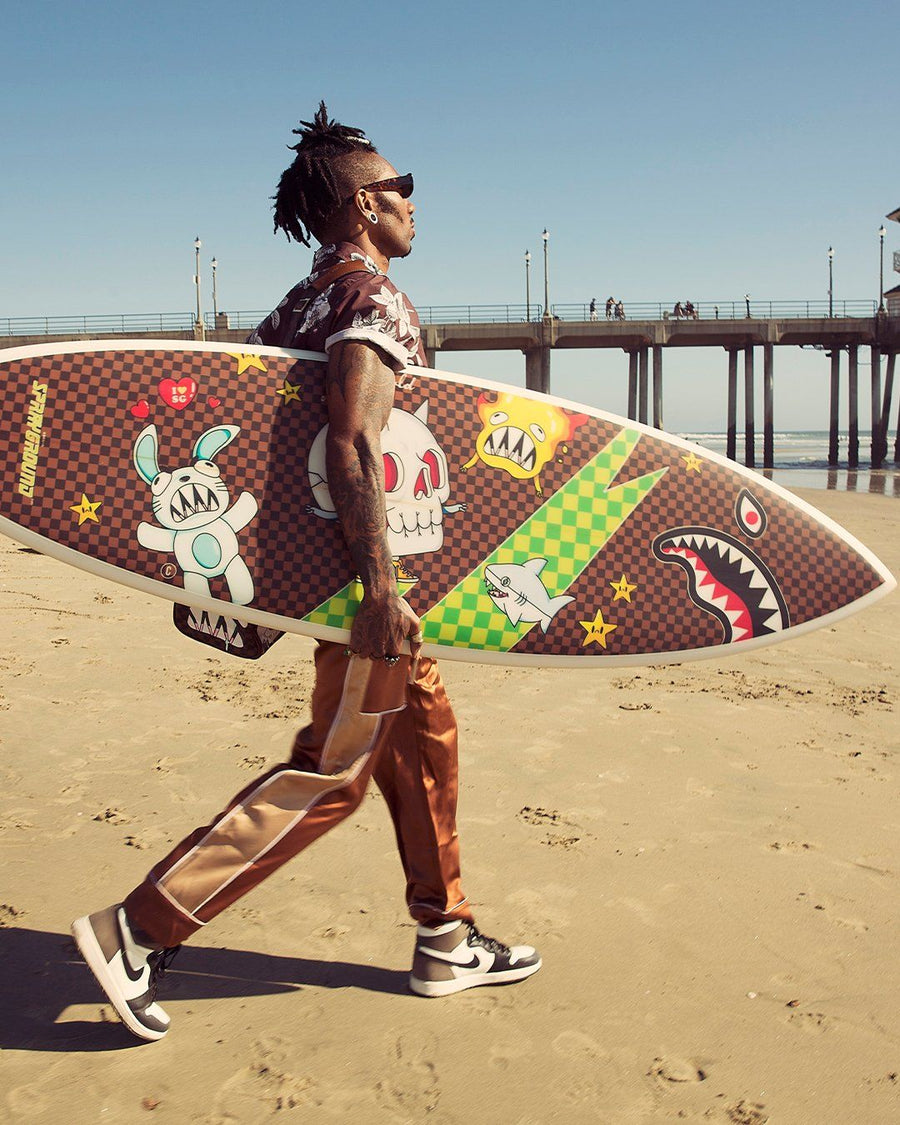 SPRAYGROUND® 1OF1 WTF SURFBOARD