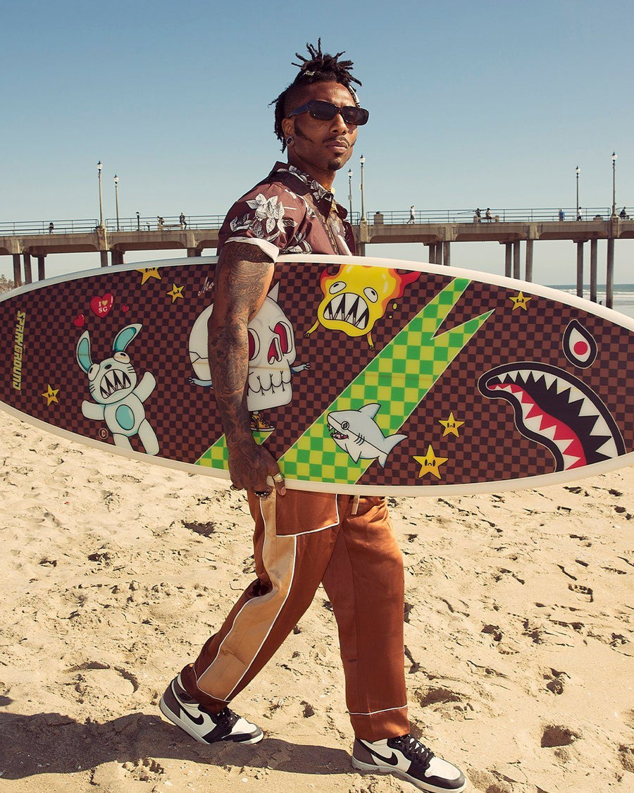 SPRAYGROUND® 1OF1 WTF SURFBOARD