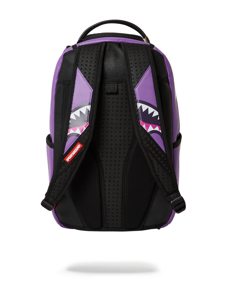 SPRAYGROUND® BACKPACK MIAMI BEACH POLO COLLAB BACKPACK (DLXV-PURPLE)