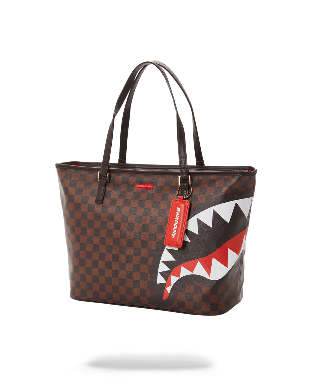 SPRAYGROUND® TOTE CHECKS IN CAMOFLAUGE TOTE