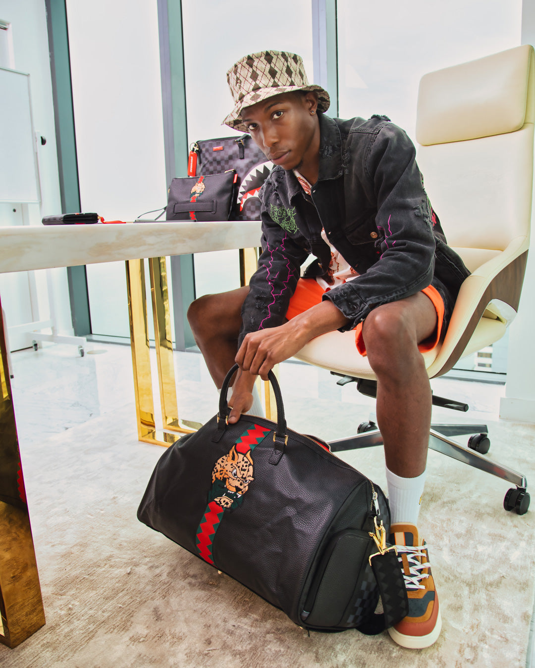 SPRAYGROUND® DUFFLE ITALIA DIVISO LARGE DUFFLE