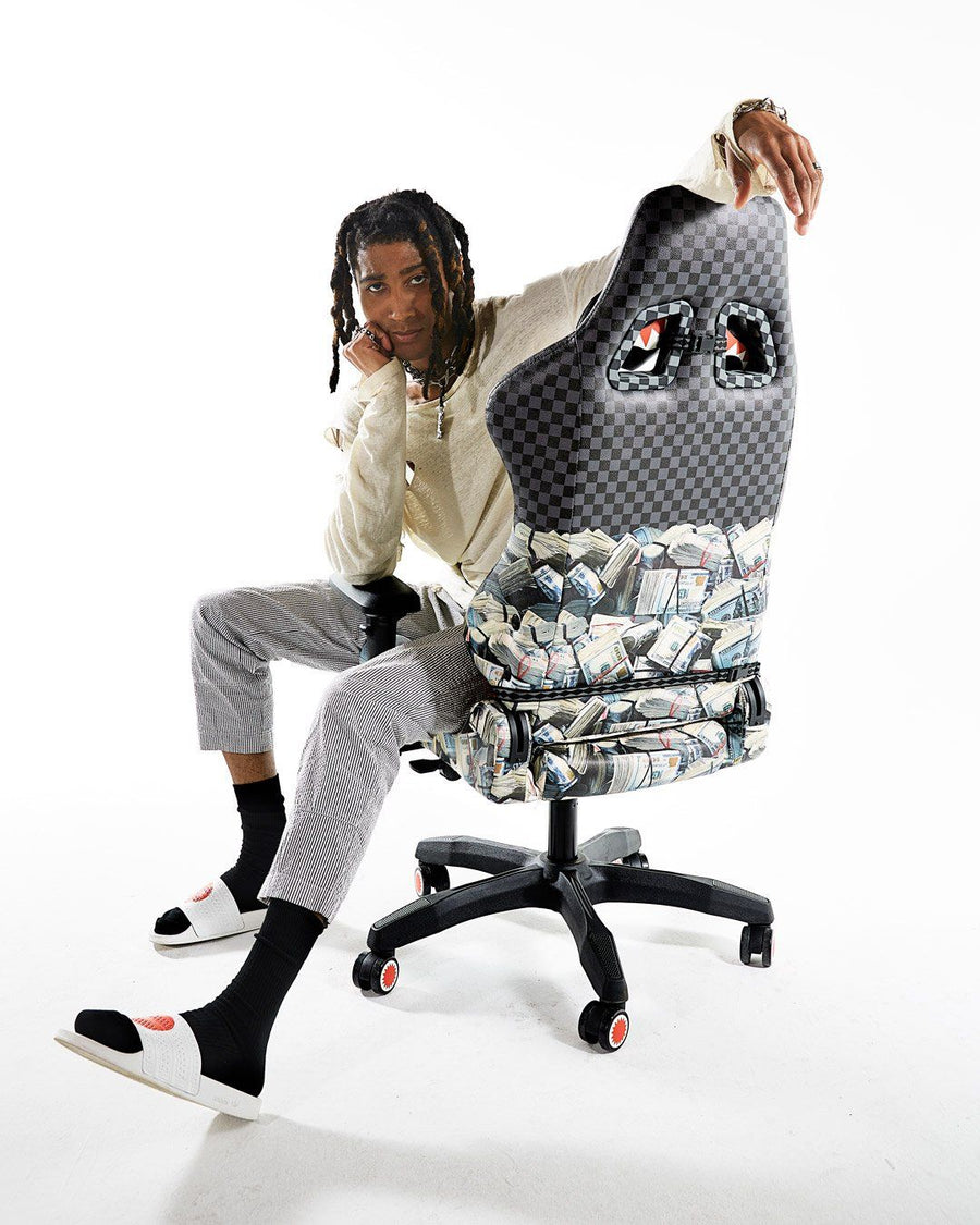 SPRAYGROUND® GAMING CHAIR CHECK MONEY GAMING CHAIR - SUPER RARE