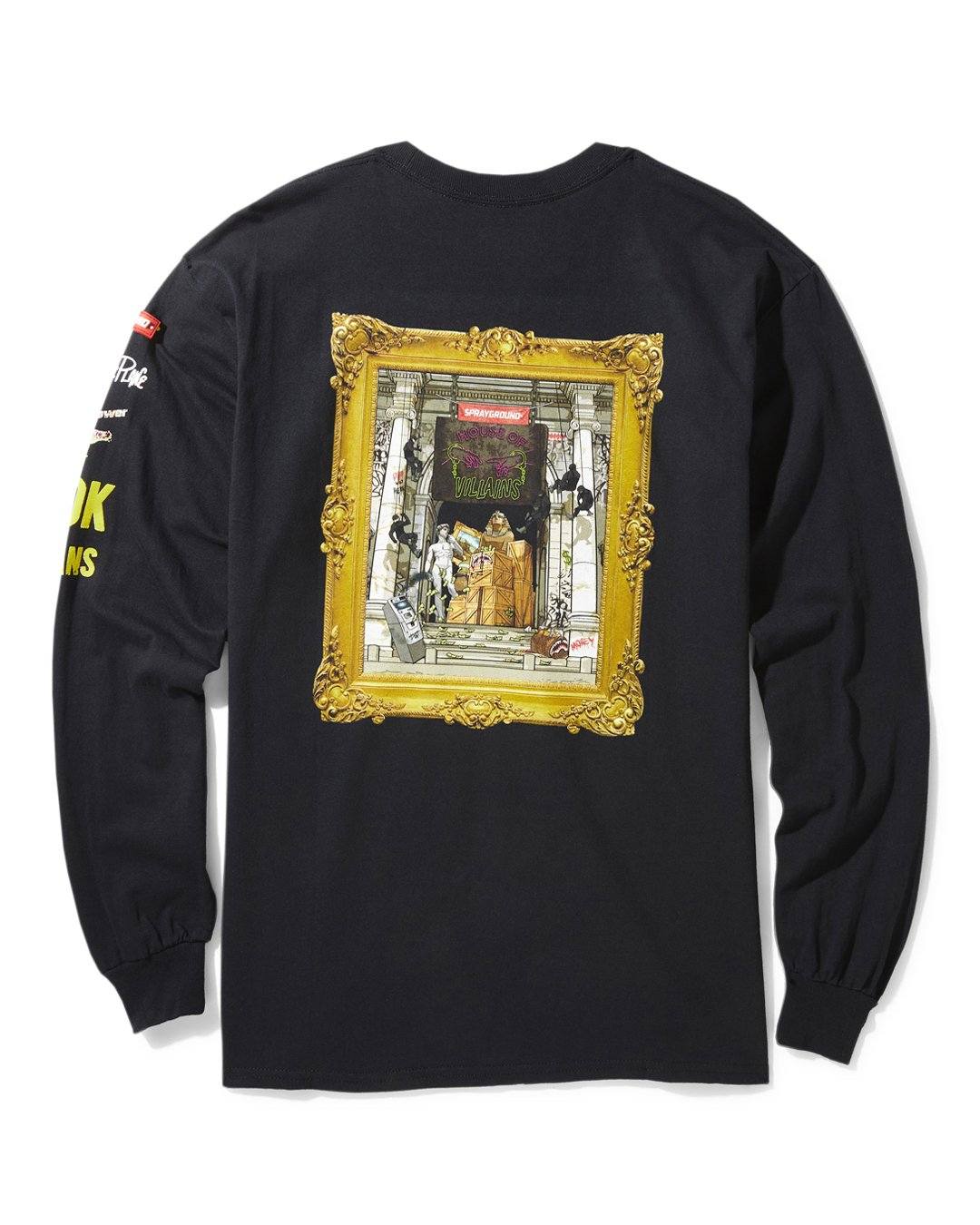 SPRAYGROUND® T-SHIRT HOUSE OF VILLAINS CREW