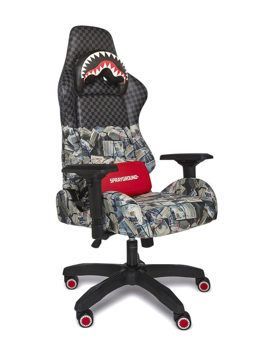 SPRAYGROUND® GAMING CHAIR CHECK MONEY GAMING CHAIR - SUPER RARE