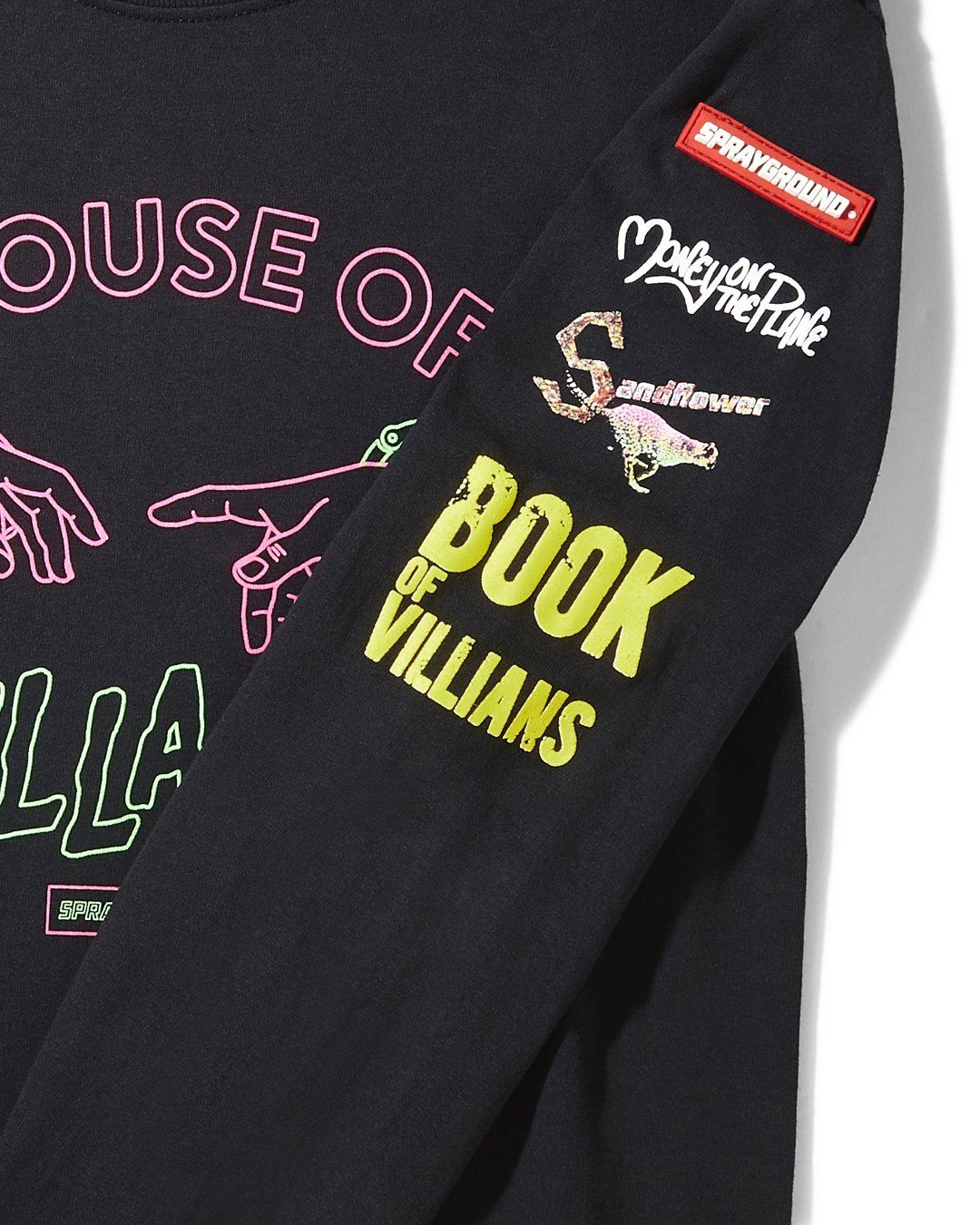 SPRAYGROUND® T-SHIRT HOUSE OF VILLAINS CREW