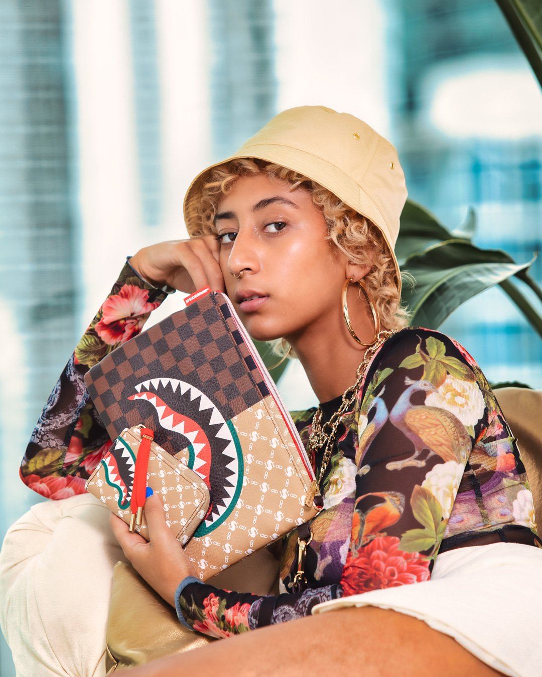 SPRAYGROUND® POUCHETTE PARIS VS FLORENCE CROSSOVER CLUTCH