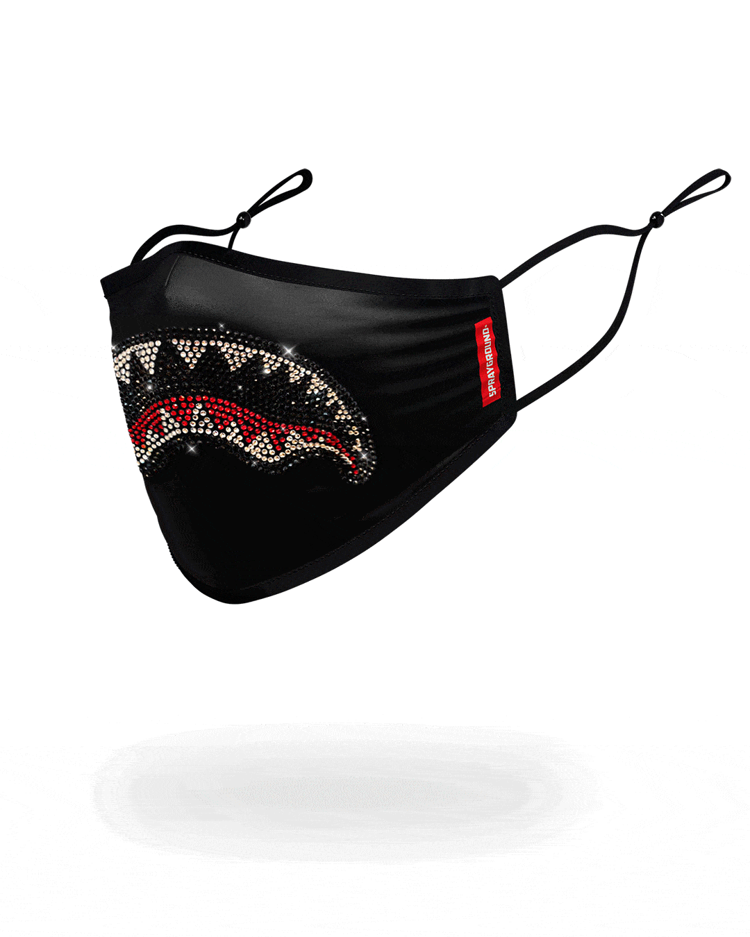 ADULT TRINITY SHARK FORM FITTING FACE MASK – SPRAYGROUND®