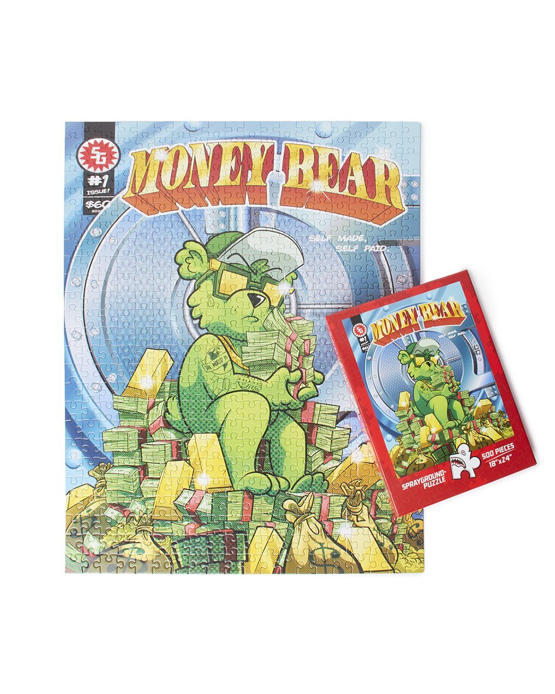 SPRAYGROUND® EVENT SPRAYGROUND MONEY BEAR PUZZLE (500 pcs)