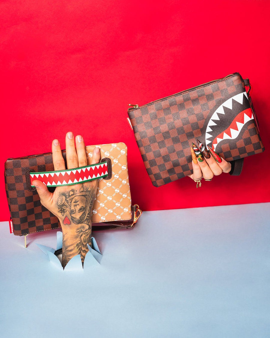 SPRAYGROUND® POUCHETTE PARIS VS FLORENCE CROSSOVER CLUTCH
