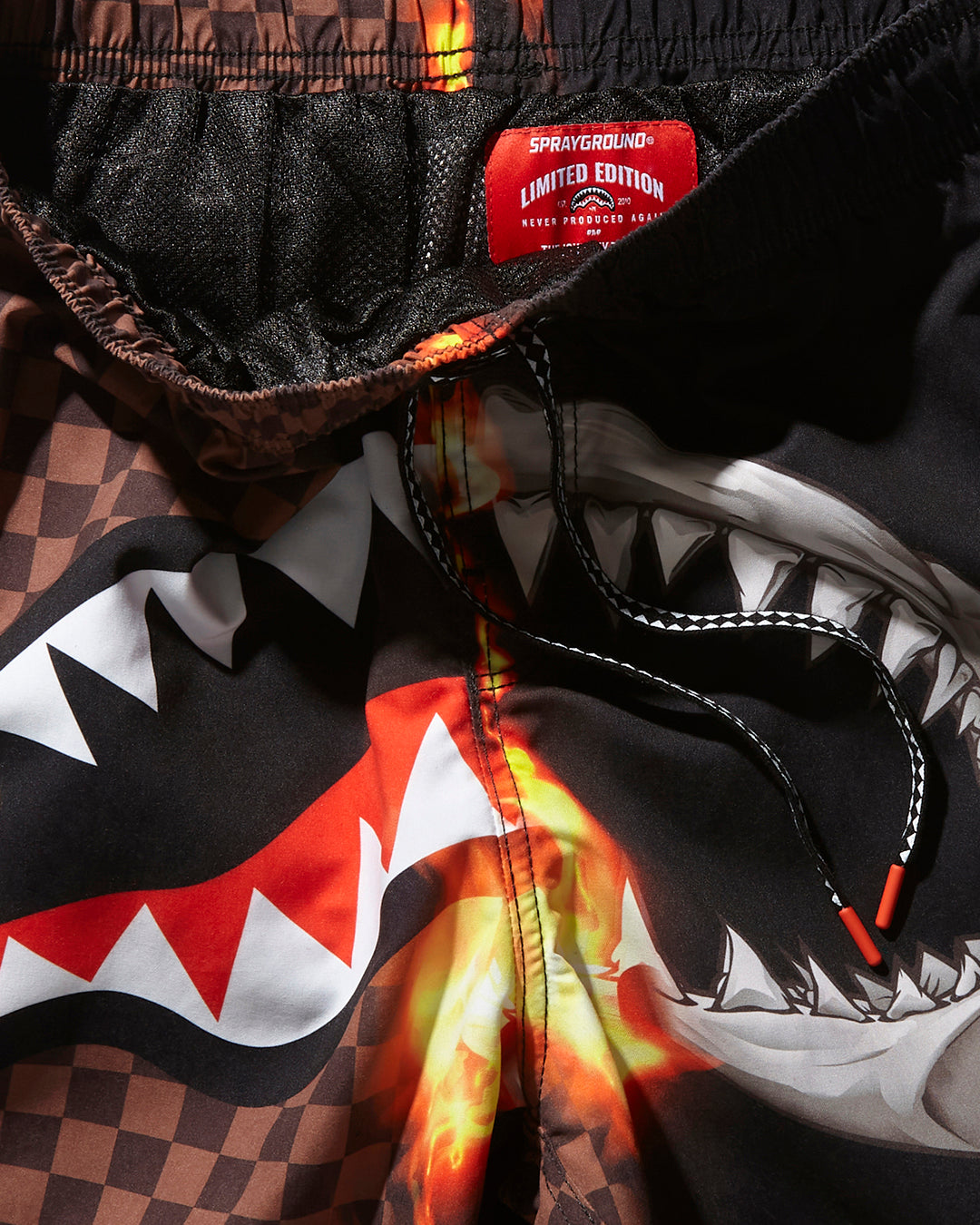 SPRAYGROUND® SWIM SHARKS IN PARIS UNSTOPPABLE SWIM TRUNKS