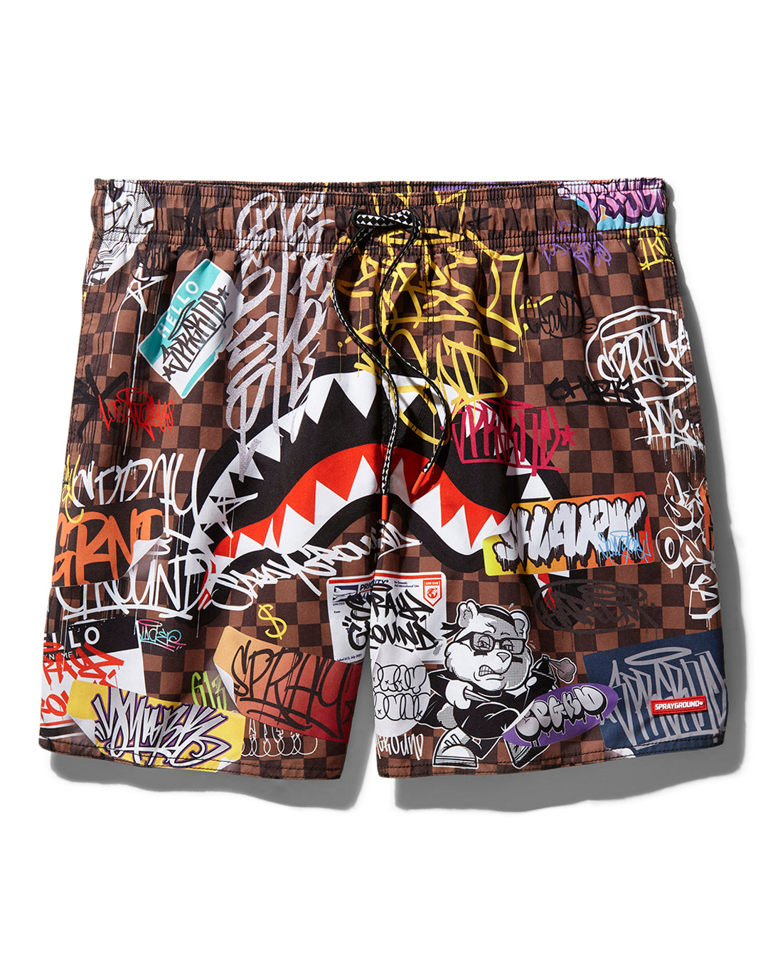 SPRAYGROUND® SWIM SHARKS IN PARIS JETSKI SWIM TRUNKS