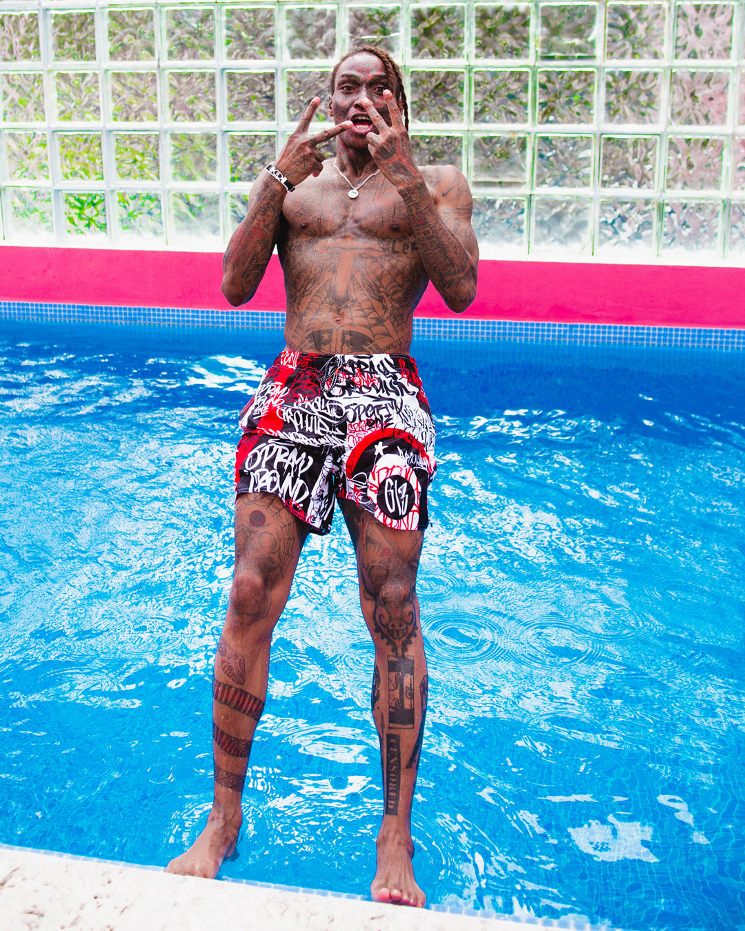 SPRAYGROUND® SWIM 360 BEACHBREAK SWIM TRUNKS