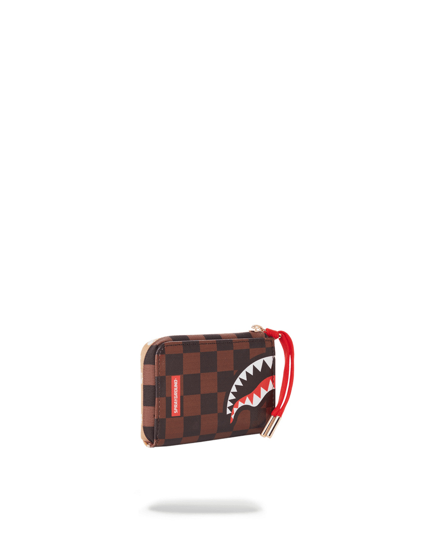 SPRAYGROUND® WALLET CHECKS IN CAMOFLAUGE WALLET