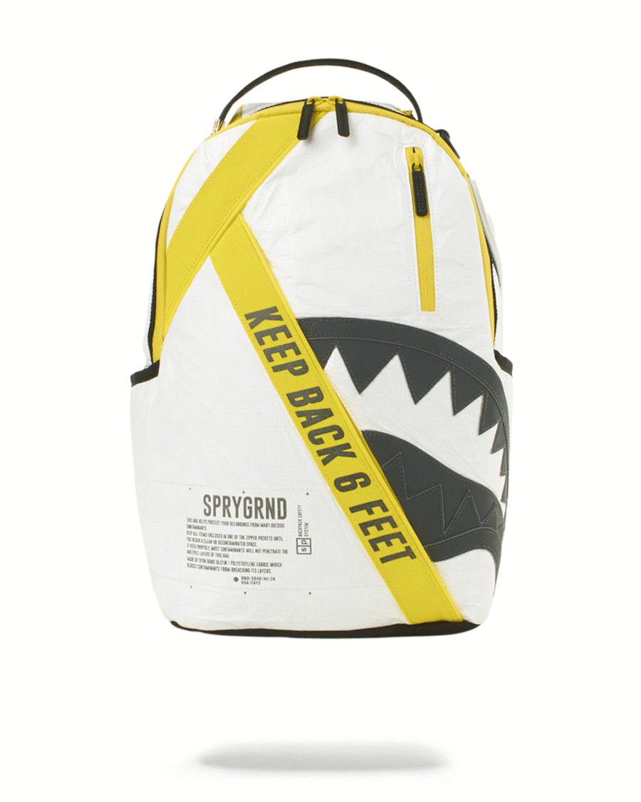 SPRAYGROUND® BACKPACK SG95 KEEP BACK!PACK TYVEK 3M SHARK