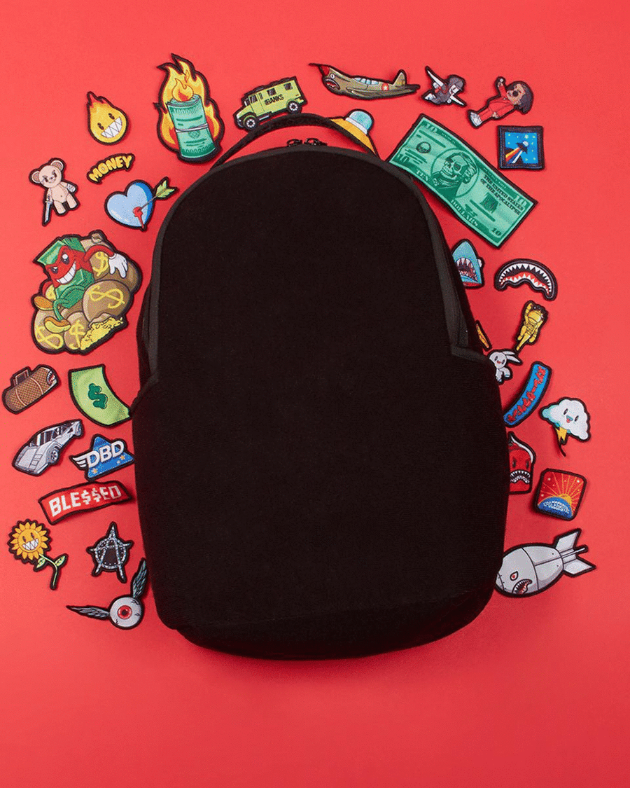 SPRAYGROUND® BACKPACK THE 32 REMOVABLE PATCHES VELCRO BACKPACK