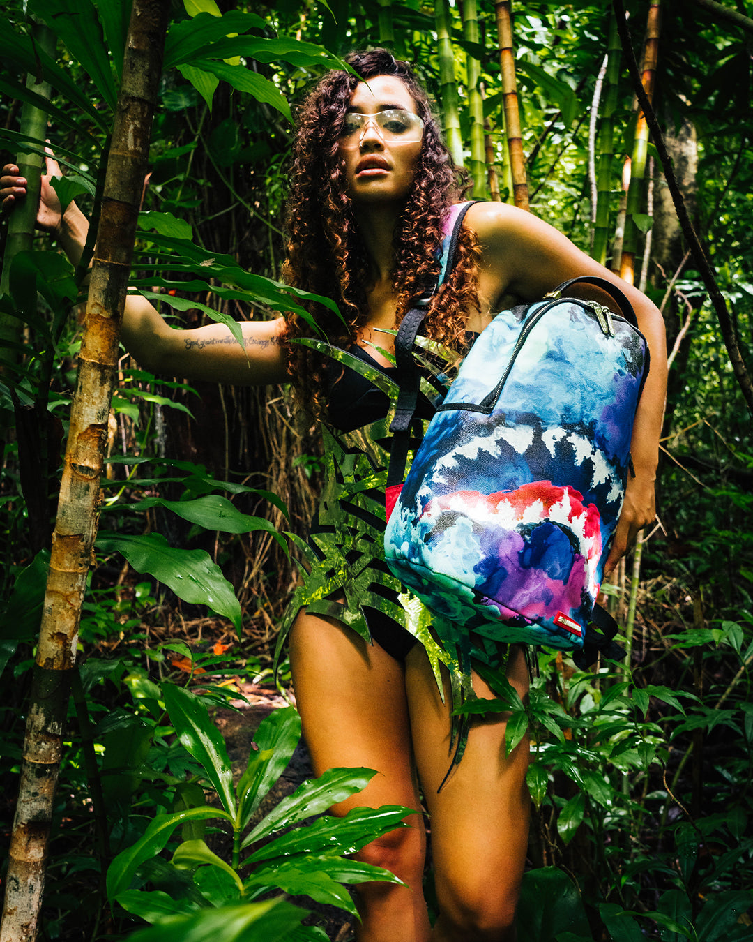 Sprayground color drip backpack Clearance