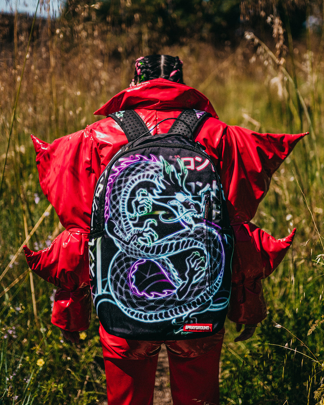 Sprayground neon dragon Clearance