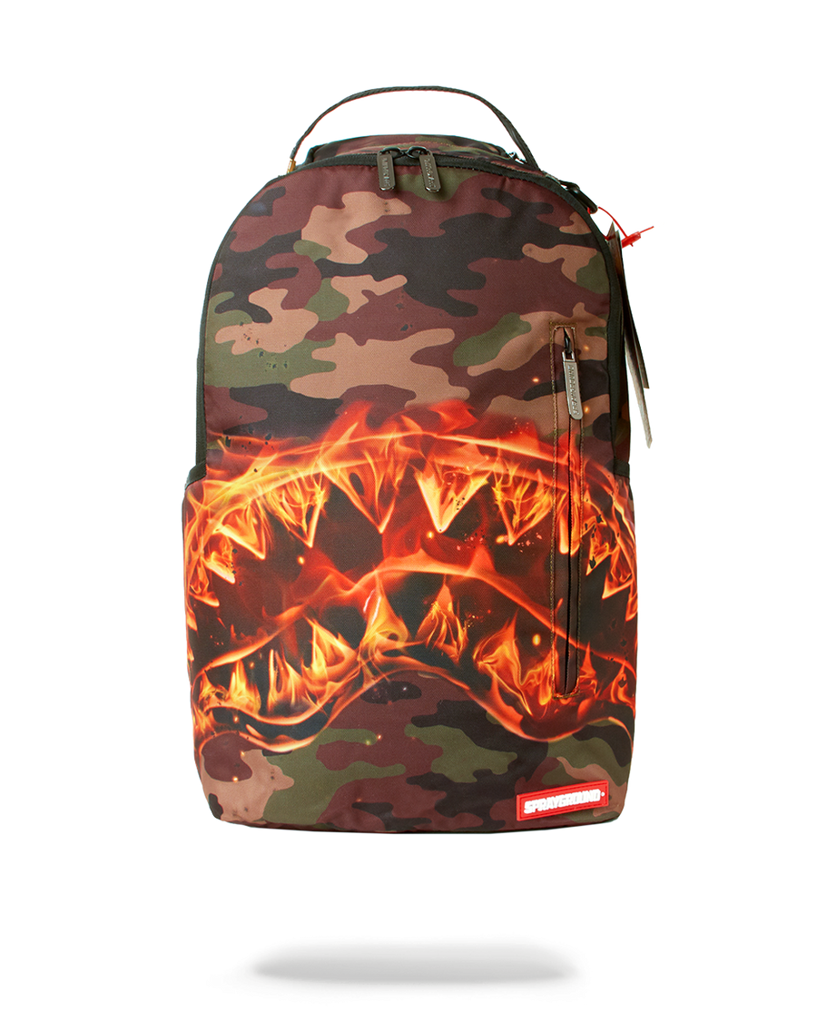 SPRAYGROUND® BACKPACK THE LIL TJAY BURNER SHARK DLX BACKPACK