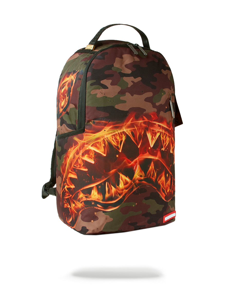 SPRAYGROUND® BACKPACK THE LIL TJAY BURNER SHARK DLX BACKPACK