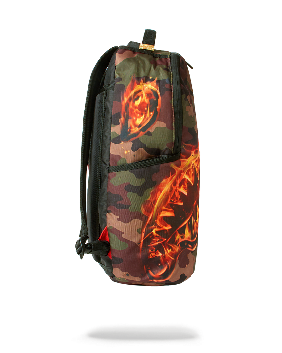 SPRAYGROUND® BACKPACK THE LIL TJAY BURNER SHARK DLX BACKPACK