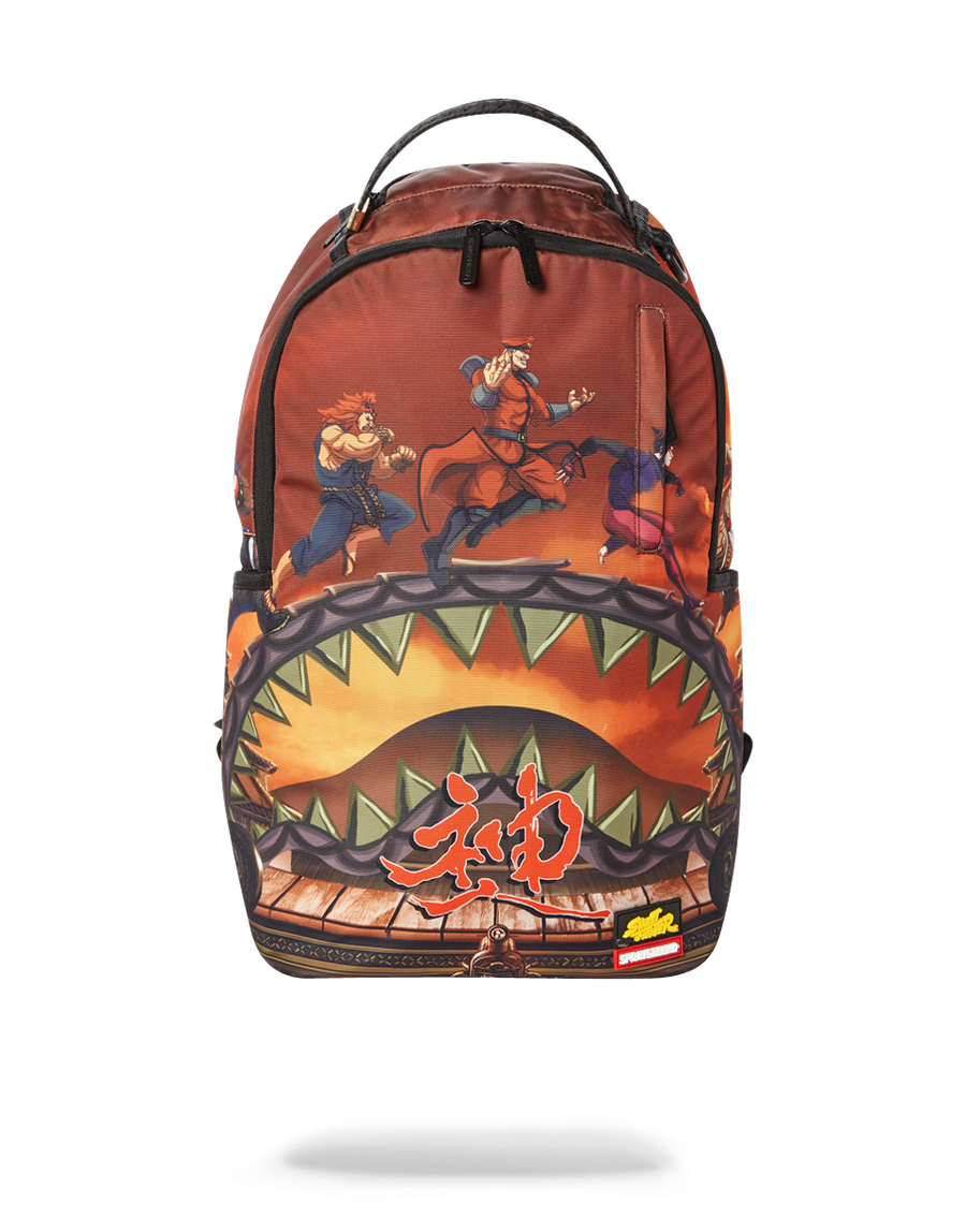 SPRAYGROUND® BACKPACK STREET FIGHTER: VILLAINS ON THE RUN BACKPACK