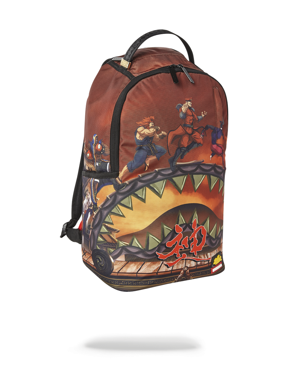 SPRAYGROUND® BACKPACK STREET FIGHTER: VILLAINS ON THE RUN BACKPACK