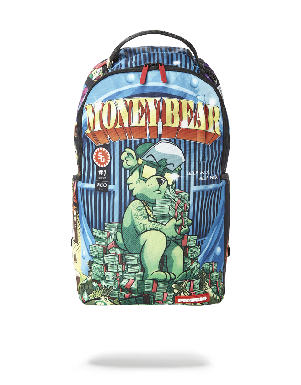 SPRAYGROUND® BACKPACK MONEY BEAR: THE MONEY SHOT BACKPACK
