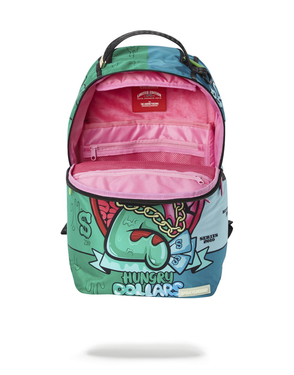 Sprayground hungry dollars backpack Clearance