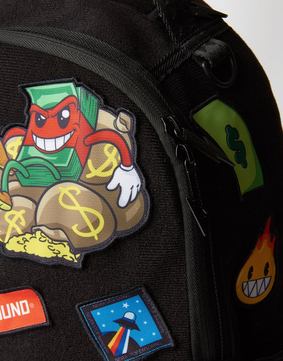 SPRAYGROUND® BACKPACK THE 32 REMOVABLE PATCHES VELCRO BACKPACK