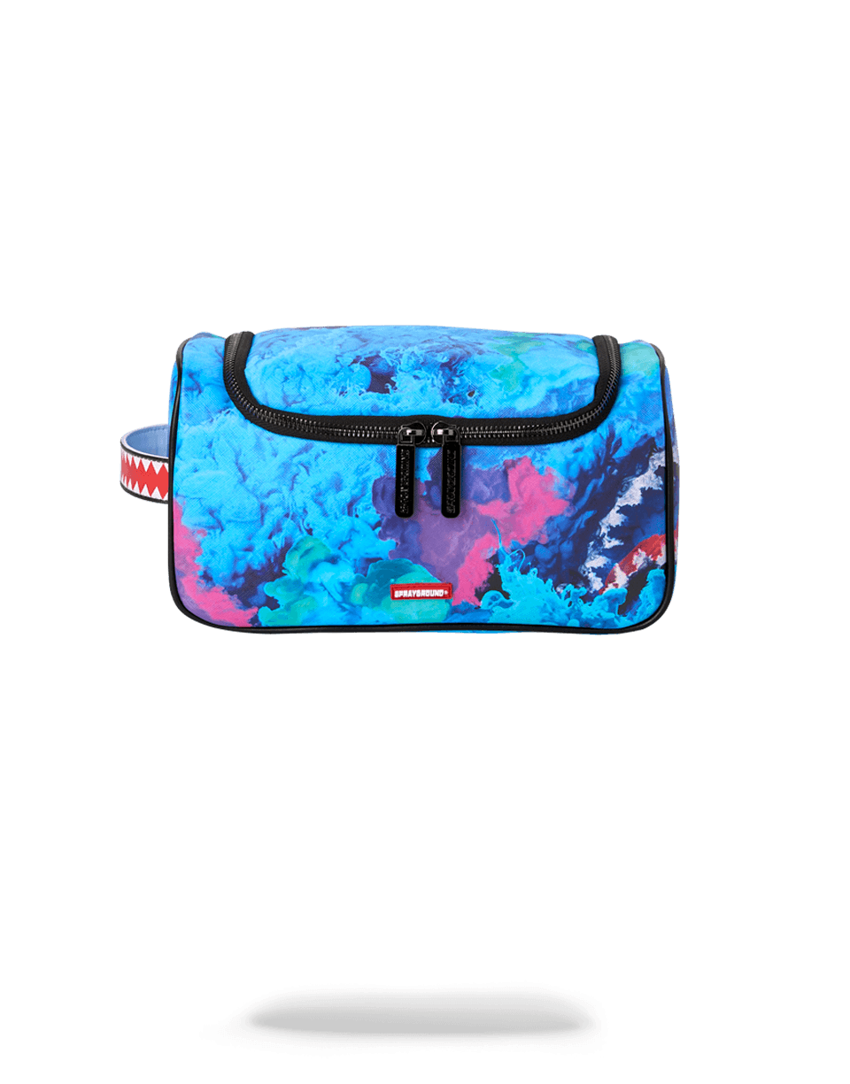 SPRAYGROUND® TOILETRY COLOR DRIP TOILETRY BAG