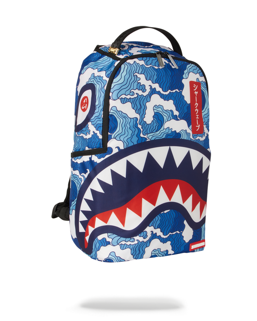 SPRAYGROUND® BACKPACK THE SHARK WAVE (made from 100% recycled plastic bottles from the ocean)