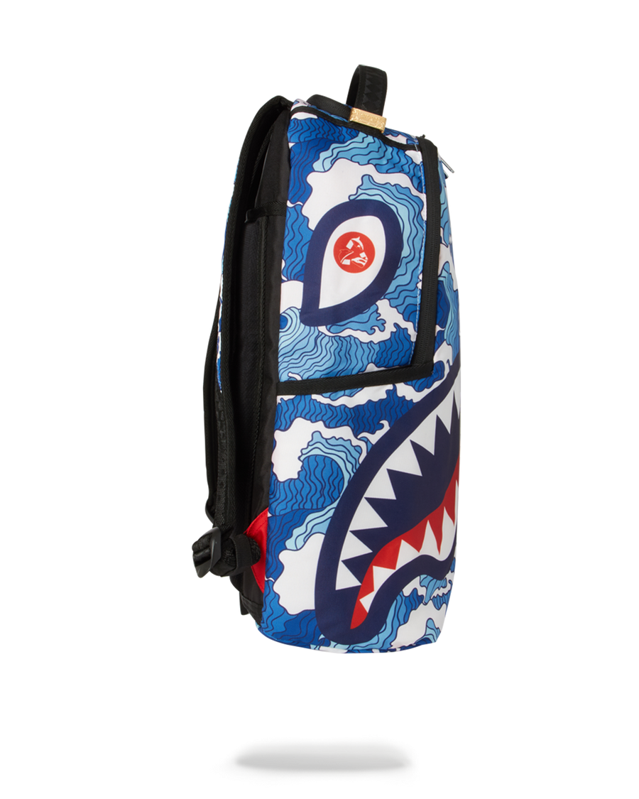 SPRAYGROUND® BACKPACK THE SHARK WAVE (made from 100% recycled plastic bottles from the ocean)